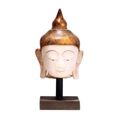 Burmese Marble Buddha Head 